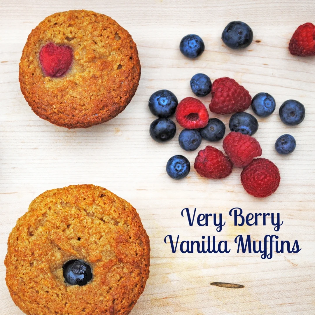 Very Berry Vanilla Muffins