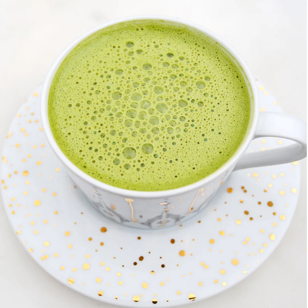 Matcha Almond Milk Latte