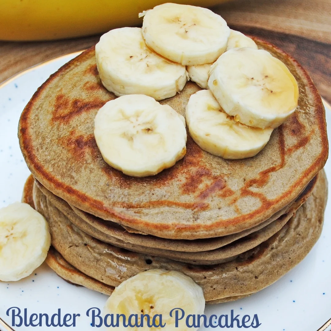 Blender Banana Pancakes