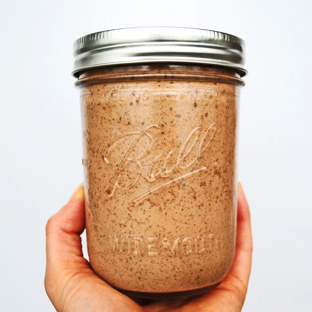 Raspberry Chocolate Chia Pudding