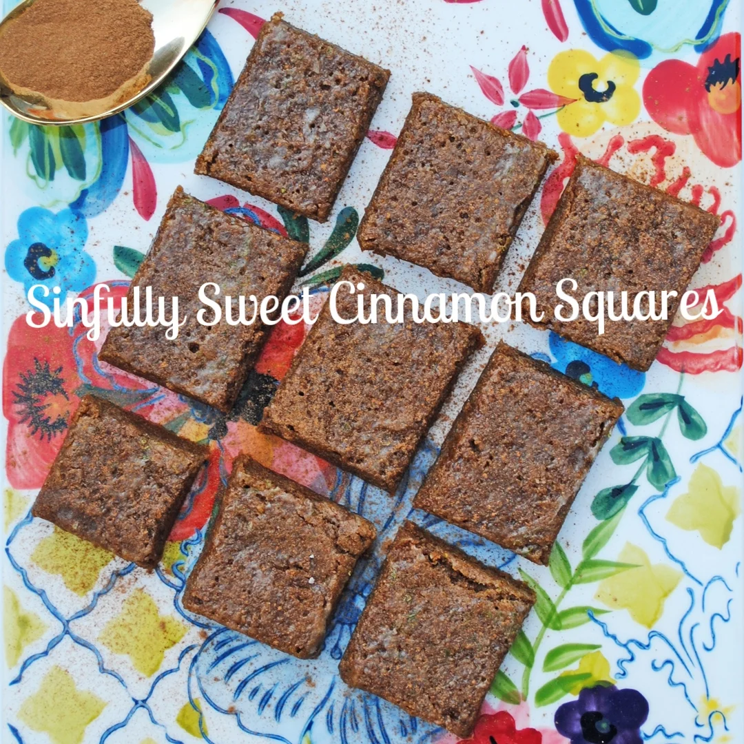 Sinfully Sweet Cinnamon Squares