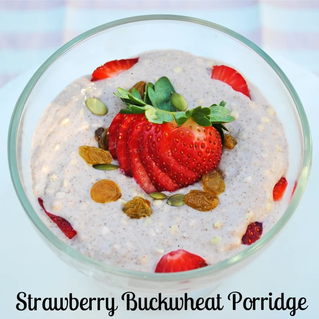 Strawberry Buckwheat Porridge