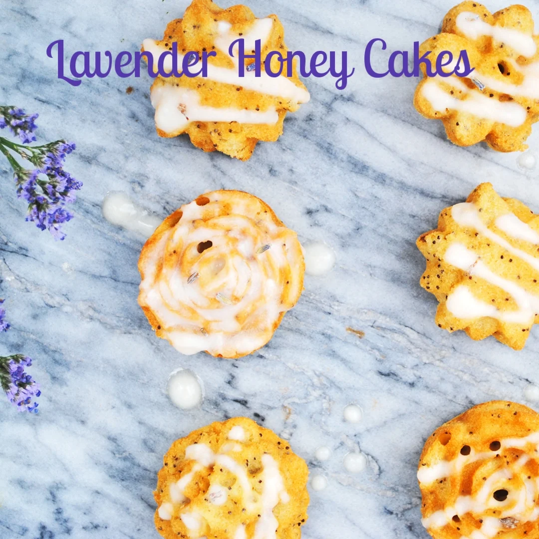 Lavender Honey Cakes