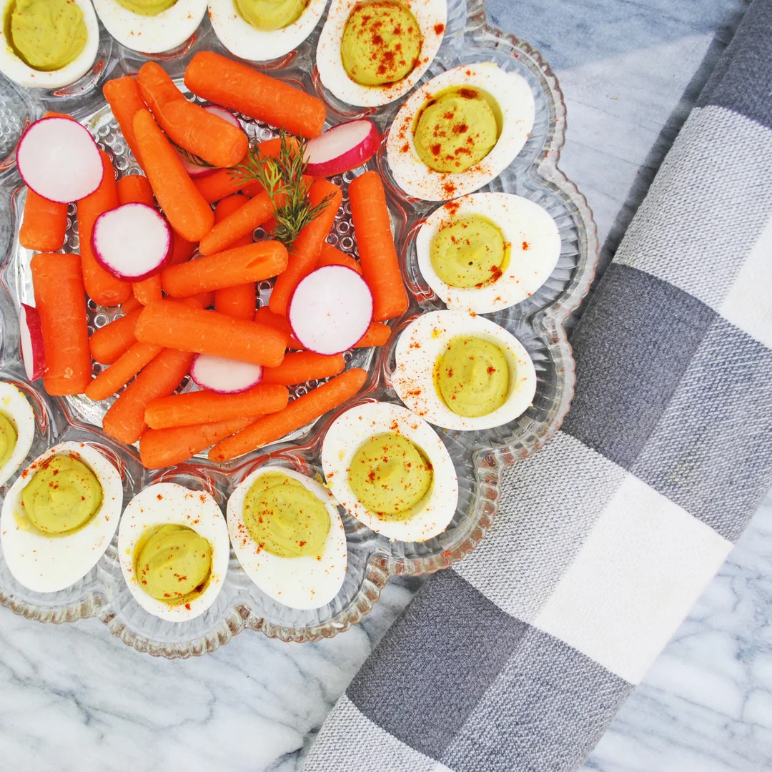 Avocado Deviled Eggs