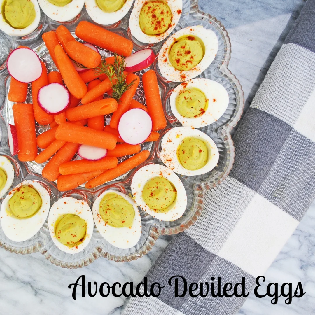 Avocado Deviled Eggs
