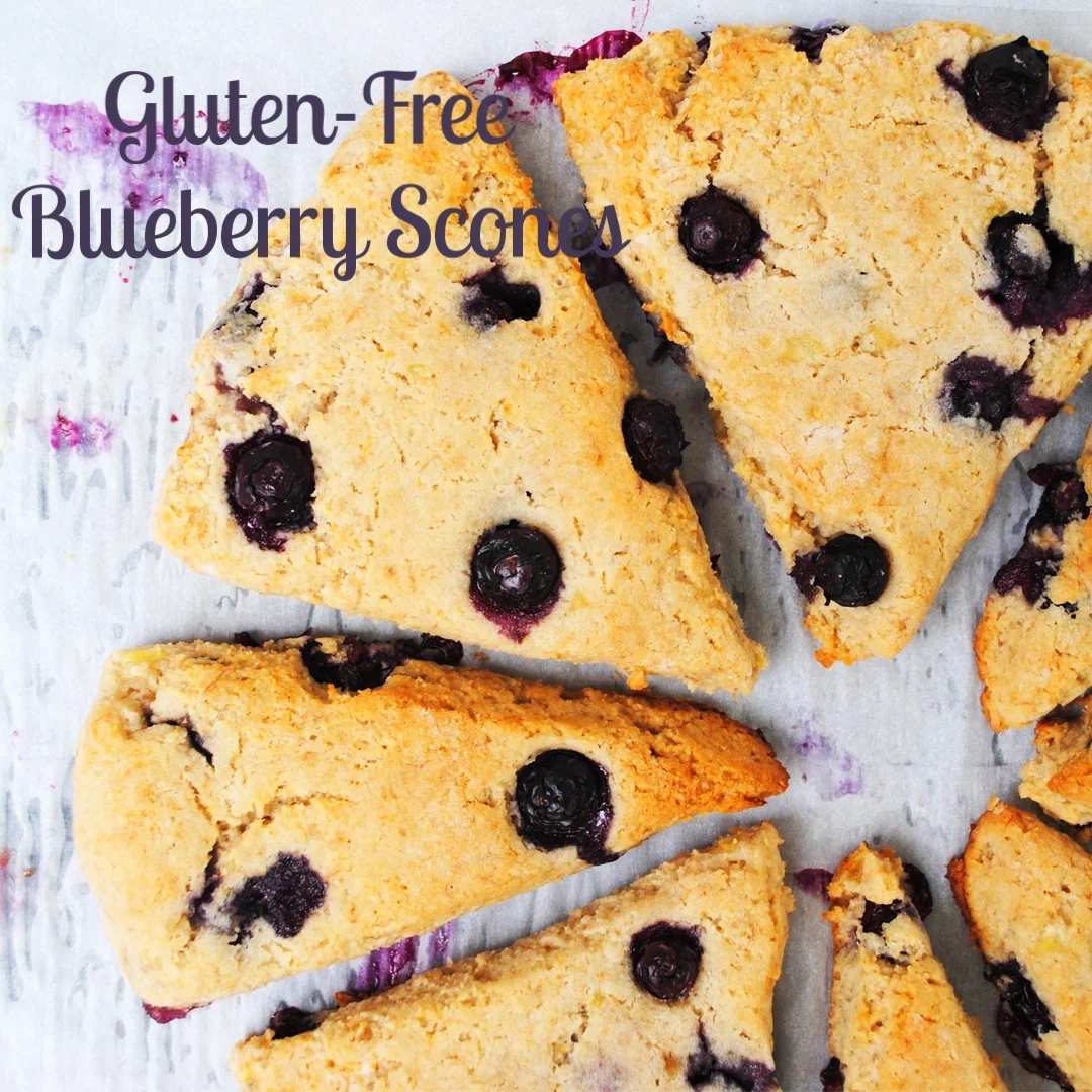 Gluten-Free Blueberry Scones