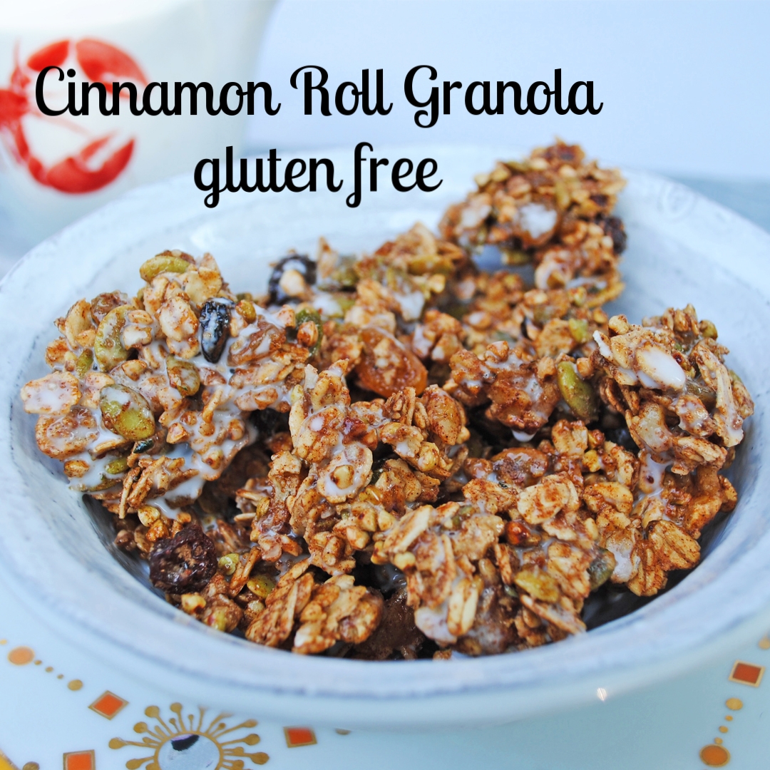 Cinnamon Roll Granola