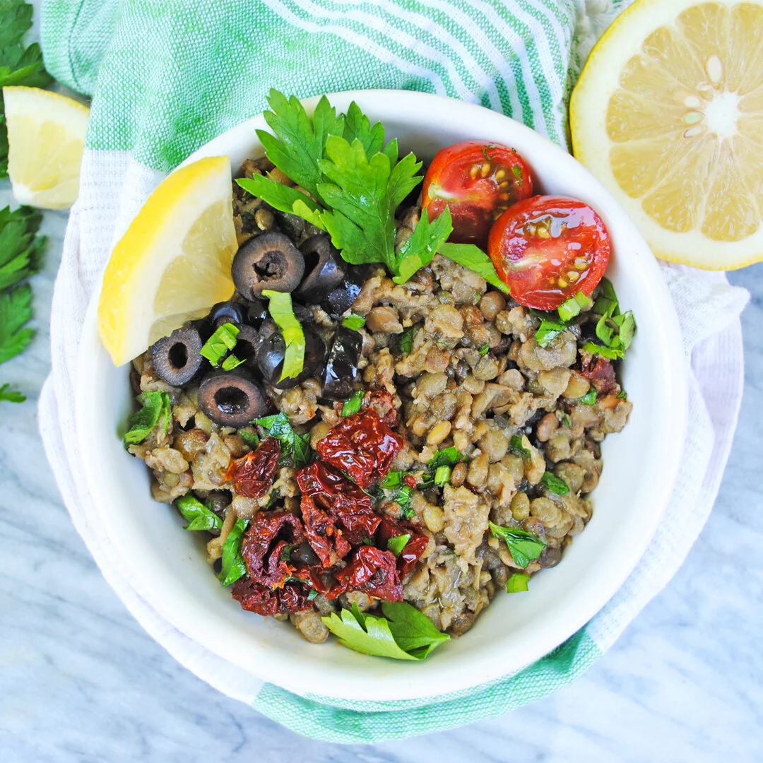 Mediterranean Lentil Bowl