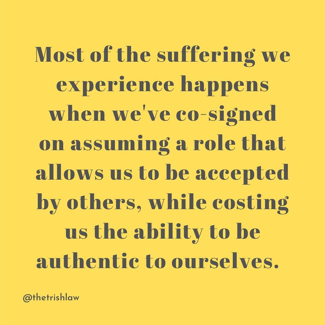 Did you know it's been heavily researched how often we as humans will surrender our authenticity in exchange for acceptance? 
.
.
.
It's actually got a name: 
.
.
.
It's called the authenticity vs acceptance (attachment) paradox. 
.
.
. 
It's a true 