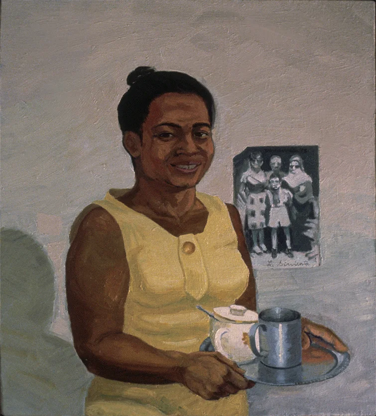 Ramona, 1978. Oil on canvas. 24" X 22".