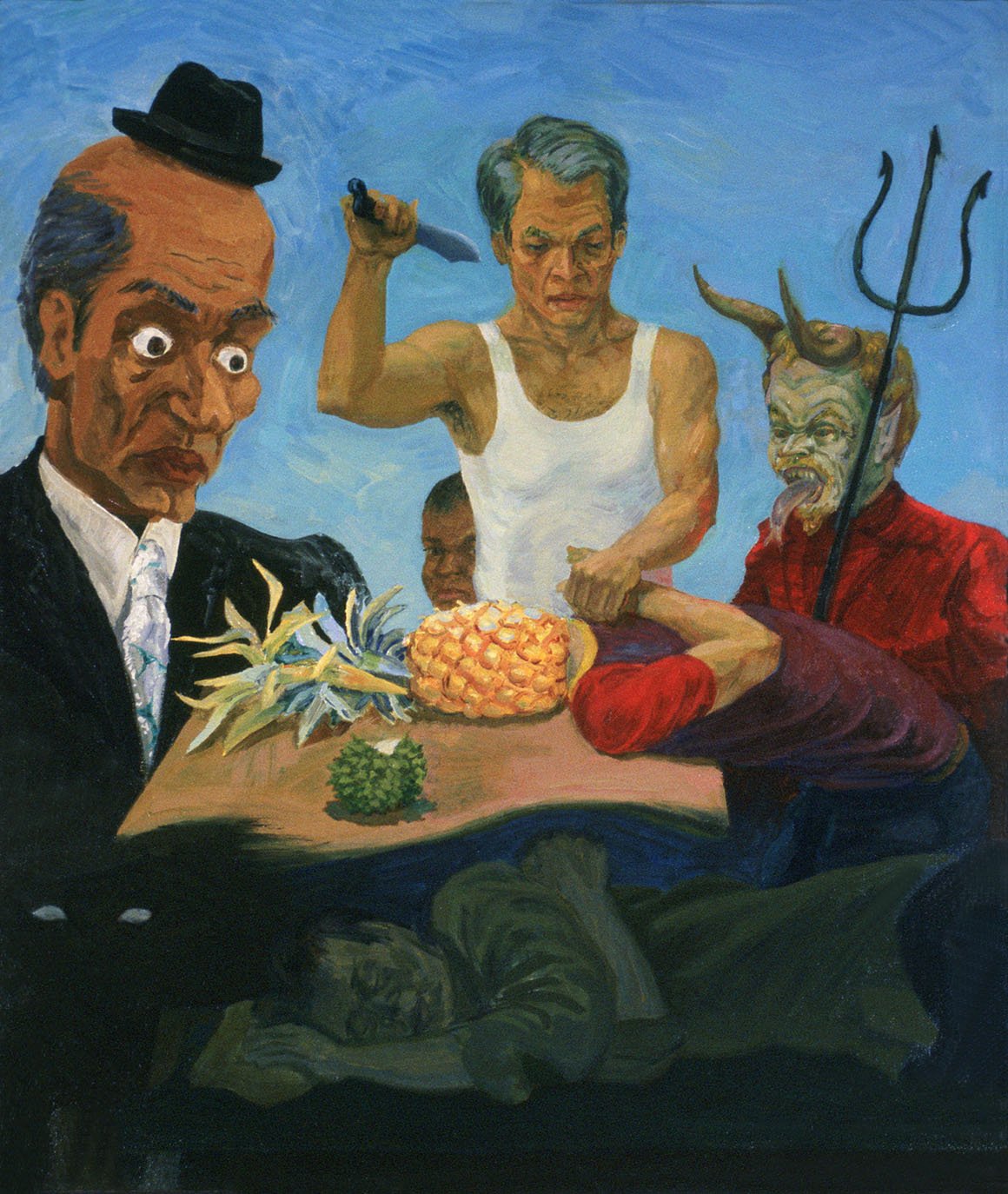    Nightmare (Pesadilla),   1979. Oil on canvas. Approx.: 38” high. (Private collection.) 