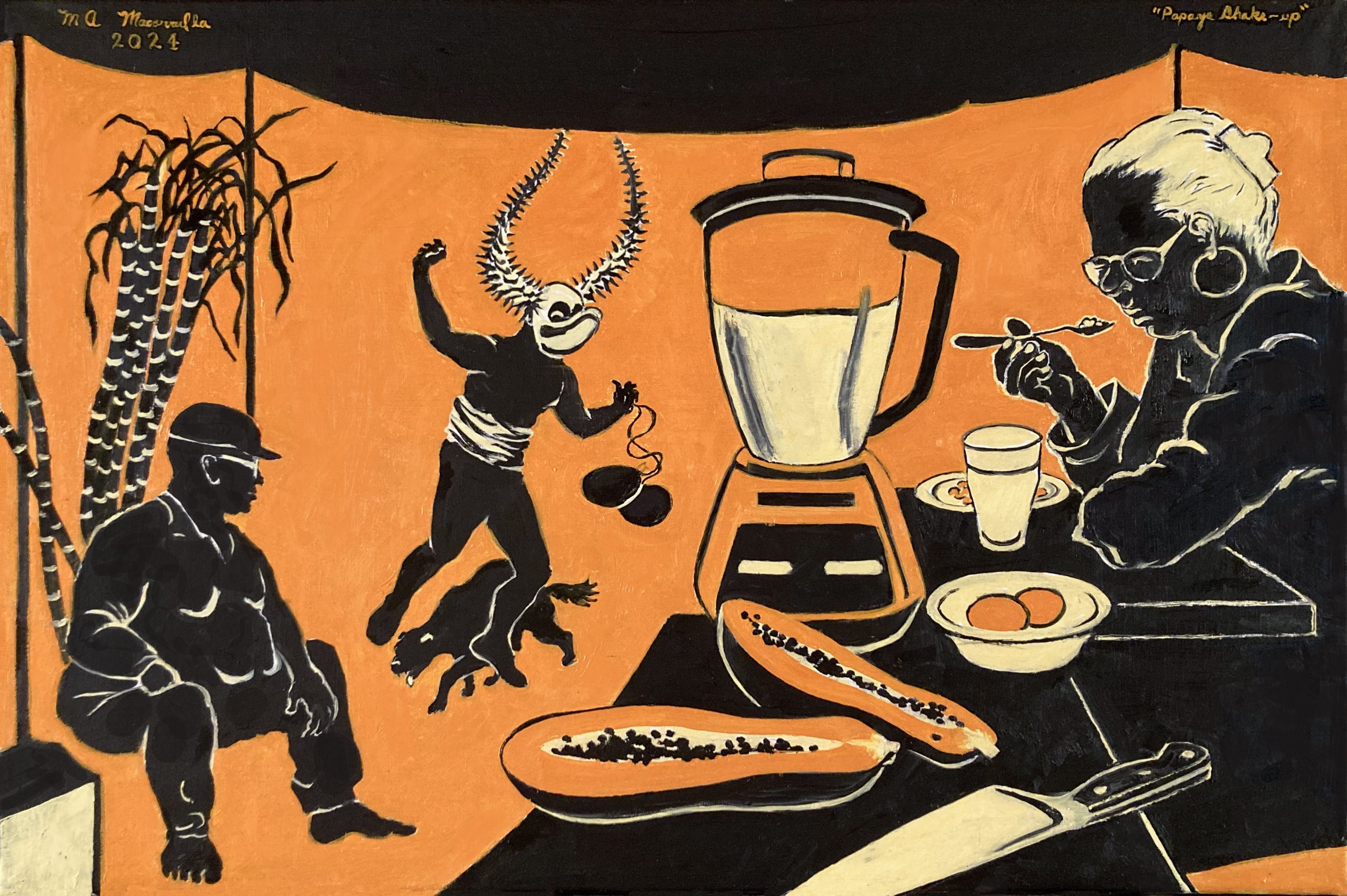 Papaya Shakeup 2024 Oil 24X36.jpg