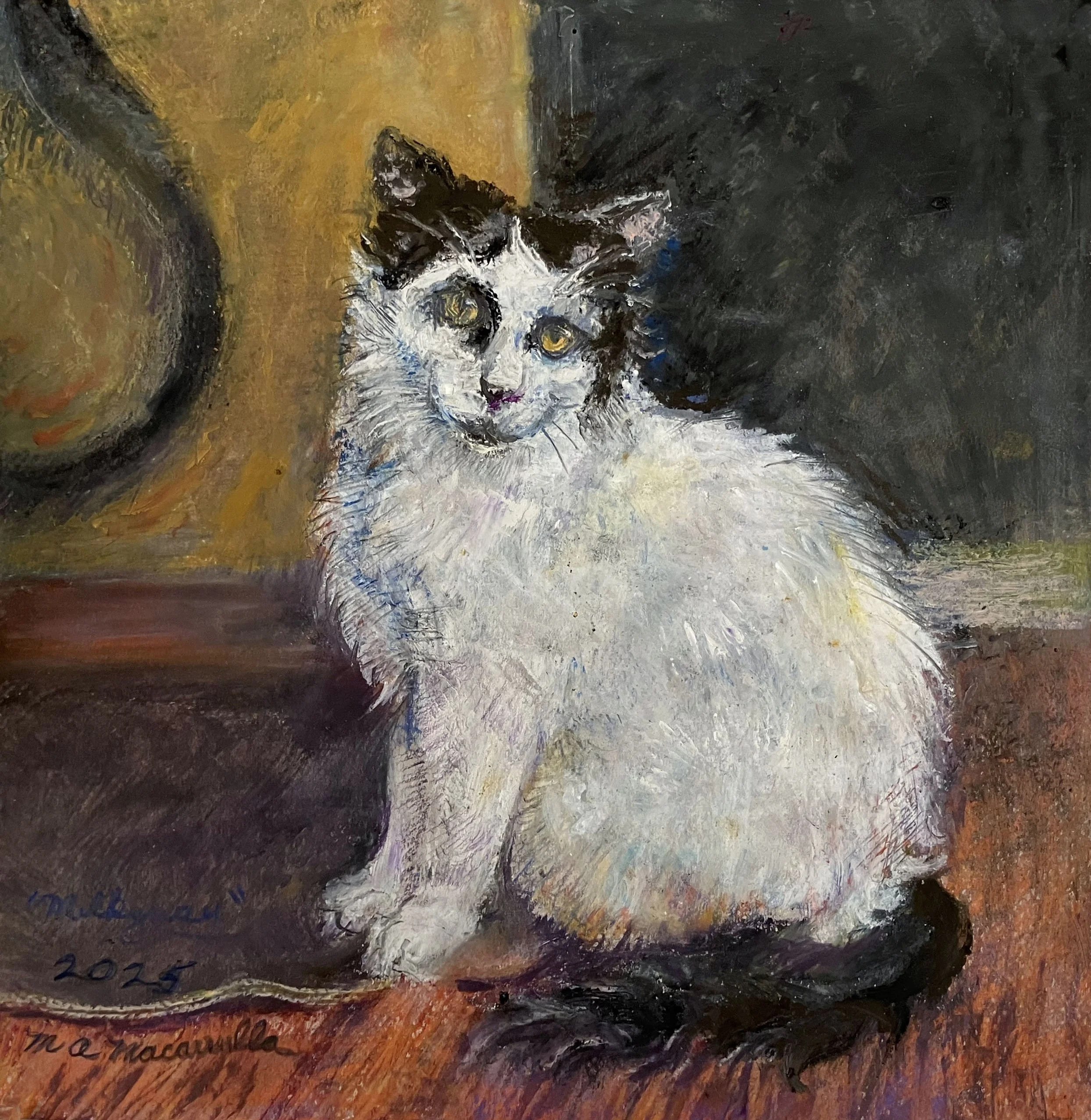 Milky Way_2025_Oil pastel_12X11.75.jpg