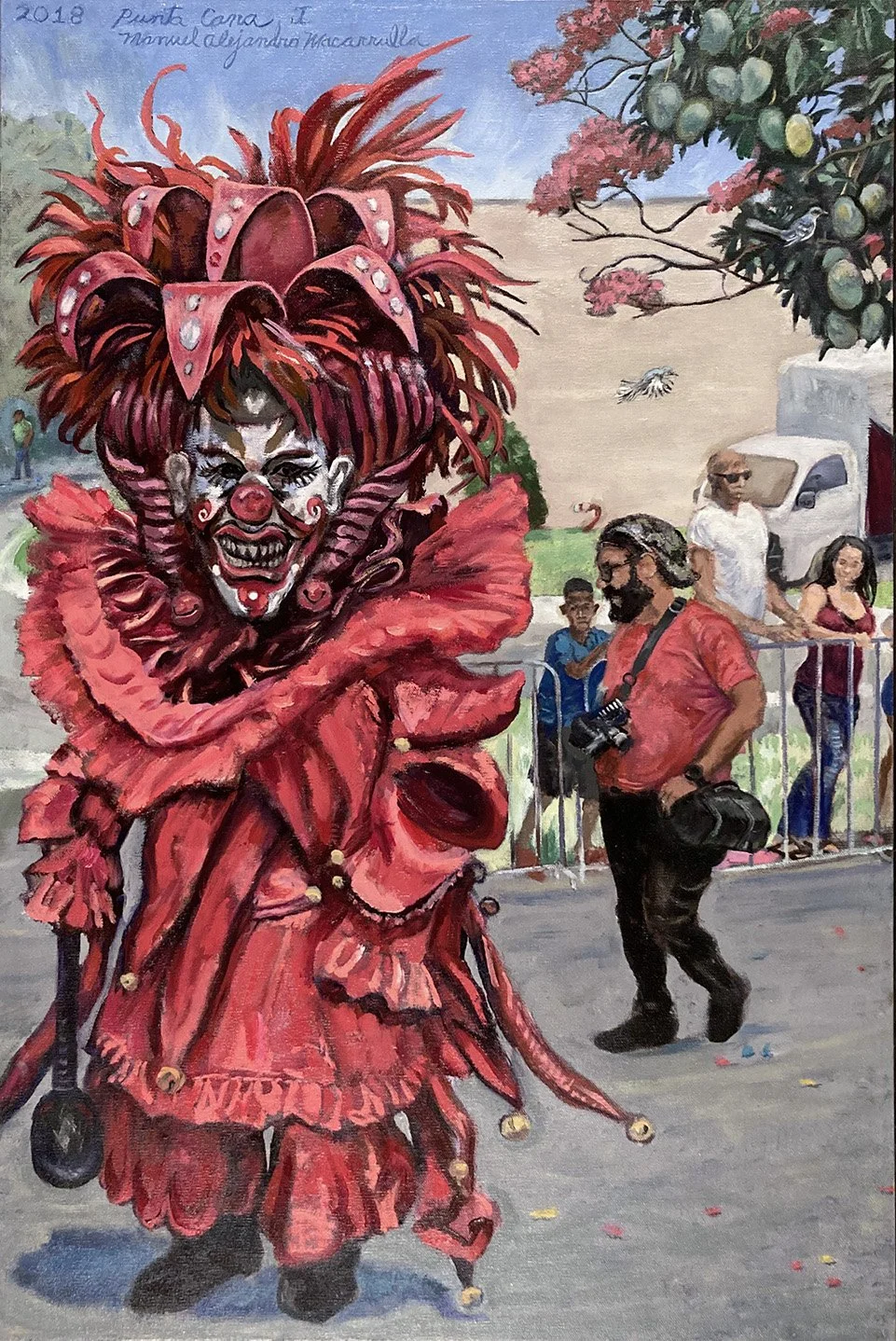   Punta Cana I,   2018. Oil on canvas. 30” X 20”. 