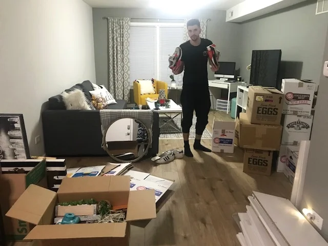 Moving out mess!!! 