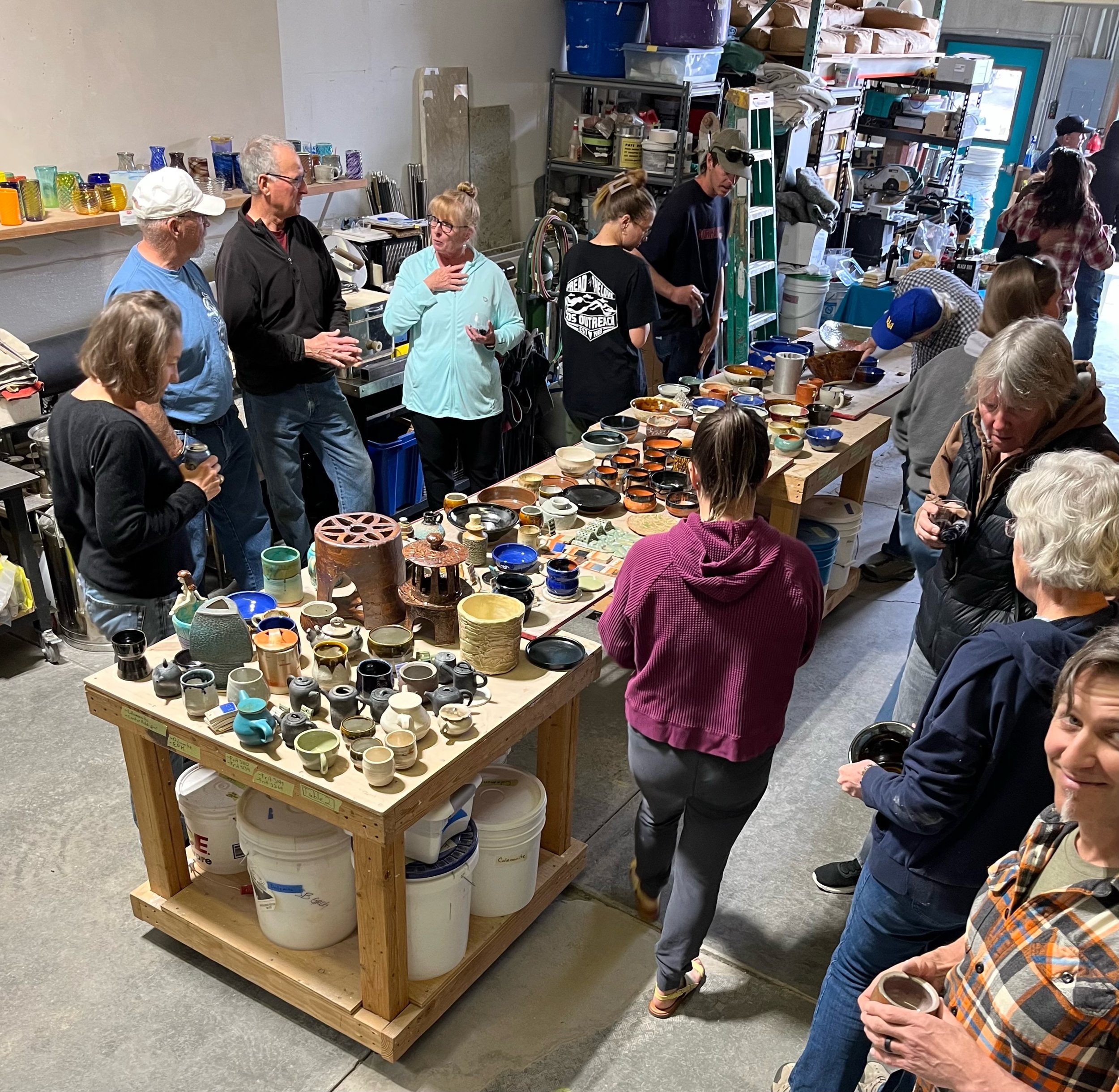 Cone 10 Firing- Kiln Opening Party 