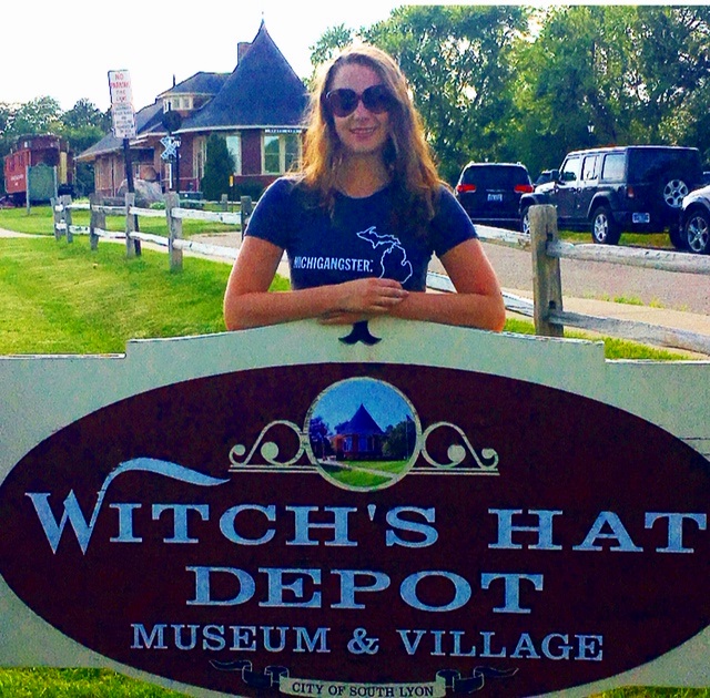Is there a more iconic South Lyon spot than the Witch’s Hat Depot? We love the old Witch’s Hat just as much as we love the Michigangster Michigan Awesome Womens Tee, which sells at Venue for $28.