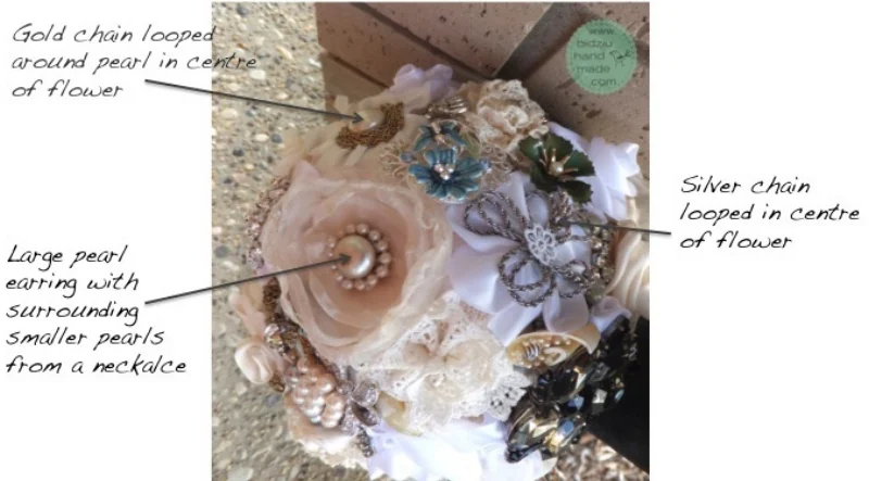 handmade brooch bouquet, custom made brooch bouquet, fabric flower bouquet, bridal bouquet, custom made wedding accessories, handmade wedding accessories, bridal accessories, brooch bouquet, bridal brooch bouquet, bridal bouquet, bidziu handmade