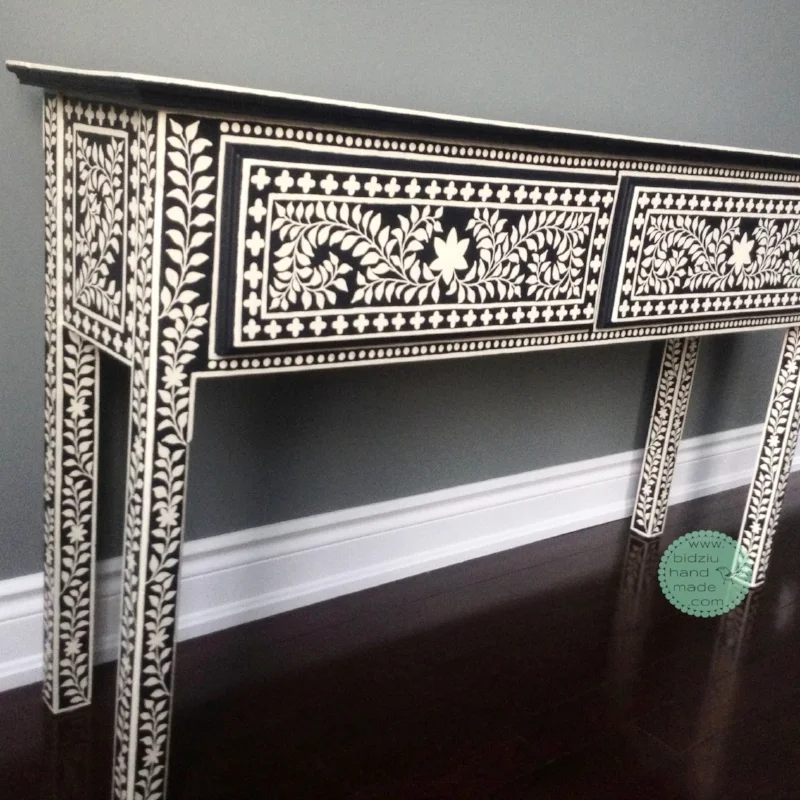 DIY painted furniture, DIY furniture make over, DIY repainted furniture, DIY furniture project, painted furniture, bone inlay furniture, bone inlay inspired furniture, unique furniture project, custom painted furniture, unique home decor, unique furniture, DIY furniture, shabby chic furniture, DIY shabby chic furniture, bidziu handmade, bidziu hand made