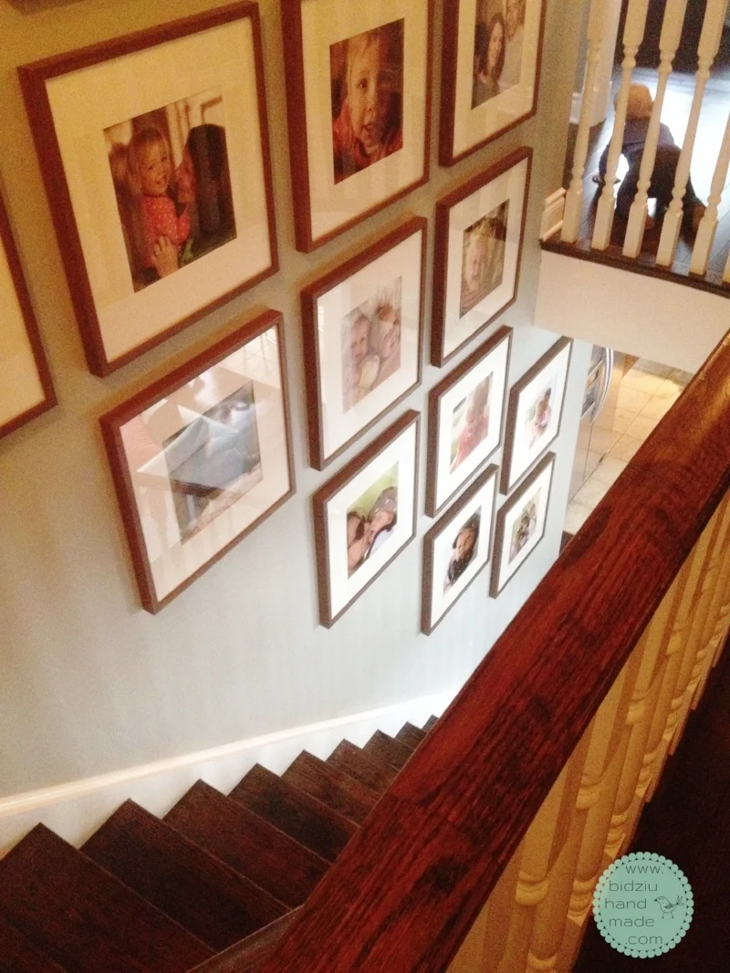 DIY gallery wall, DIY wall art, DIY picture gallery, DIY wall gallery, photography art, photo wall gallery, staircase wall gallery, photographs on stair wall, stair wall decor, stair wall decoration, stair wall picture gallery, family wall, family p…