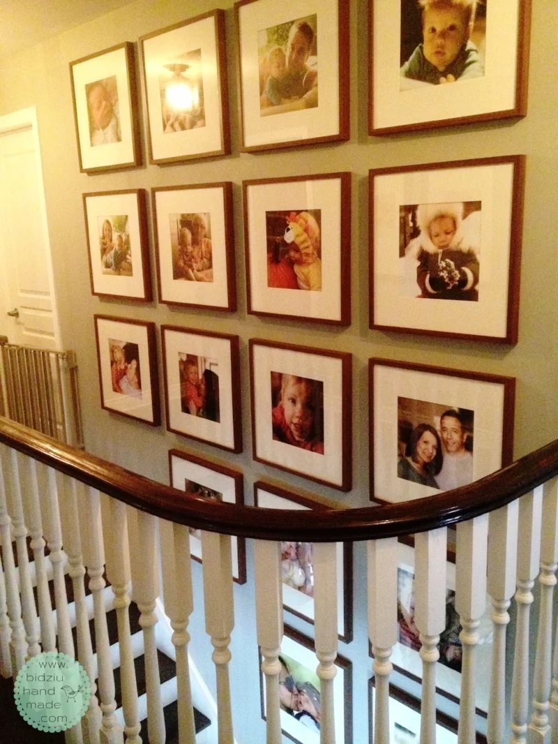 DIY gallery wall, DIY wall art, DIY picture gallery, DIY wall gallery, photography art, photo wall gallery, staircase wall gallery, photographs on stair wall, stair wall decor, stair wall decoration, stair wall picture gallery, family wall, family p…