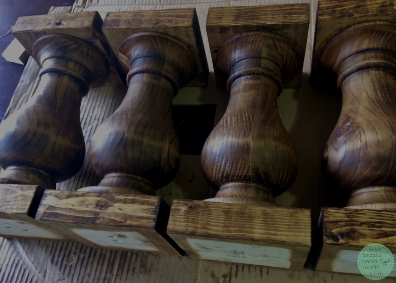 Baluster coffee 2024 table legs