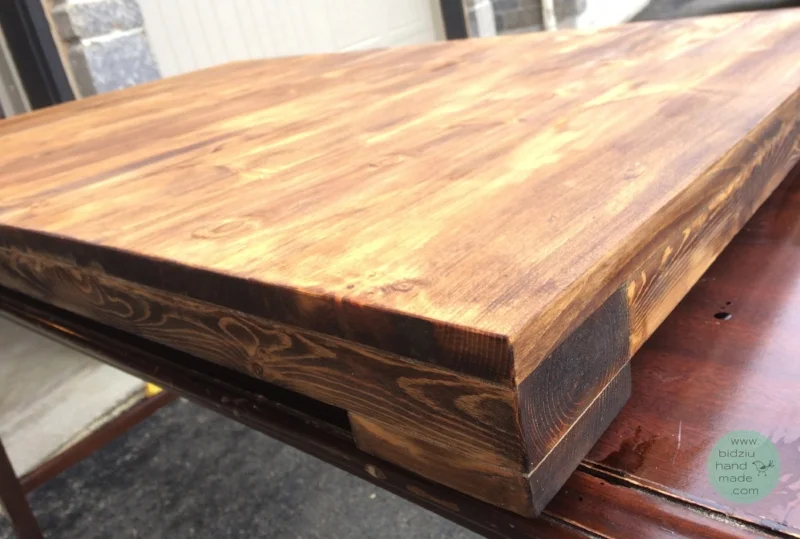 custom made coffee table, solid wood coffee table, balustrade legs, balustrade legs coffee table, restoration hardware inspired coffee table, table with balustrade legs, walnut stain coffee table, country home decor, country coffee table, traditiona…