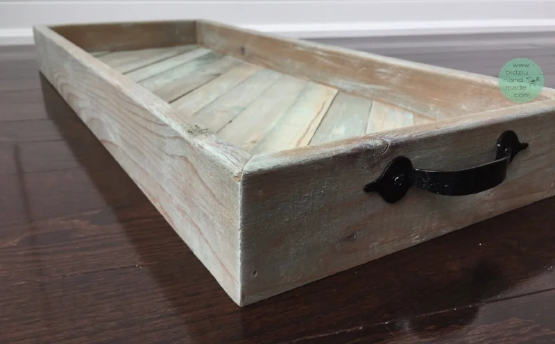 Wood trays, wood decorative trays, wooden trays, wooden decorative trays, rustic trays, rustic wood trays, rustic wooden trays, modern trays, modern wood trays, modern wooden trays, trendy trays, trendy wood trays, trendy wooden trays, wood projects, DIY wood trays, DIY wood projects, rustic home decor, modern home decor, trendy home decor, stained wood trays, painted wood trays, handmade wood trays, handmade trays, handmade wooden trays, rustic home accents, home accents, multi purpose trays multi use trays, bidziu handmade, bidziuhandmade
