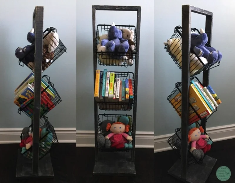 DIY storage, DIY organization, DIY storage baskets, DIY storage unit, storage unit, storage tower, organized space, organization methods, DIY baskets, DIY wood project, trendy home accents, trendy home decor, industrial home decor, modern home decor, rustic home decor, handmade, handmade organization unit, handmade furniture, DIY furniture, DIY home, DIY projects, cool DIY projects, bidziu handmade, bidziuhandmade