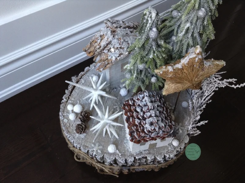 table centrepiece, handmade table centrepiece, rustic centrepiece, rustic Christmas centrepiece, rustic winter centrepiece, rustic holiday centrepiece, rustic home decor, rustic Christmas decor, rustic winter decor, rustic holiday decor, rustic, holiday, Christmas, winter, white home decor, white Christmas, reclaimed wood projects, modern home decor, modern Christmas, modern Christmas centrepiece, modern Christmas table, modern Christmas decor, modern winter decor, modern winter decoration, modern holiday, modern holiday decor, modern holiday decoration, handmade Christmas, handmade Christmas decor, handmade Christmas decoration, handmade winter decoration, handmade holiday decoration, handmade home, handmade home accessories, unique home decor, unique home decoration, unique Christmas, wood project, upcycled pallet wood, reclaimed wood project, reclaimed pallet project, pallet wood project ideas, bidziu handmade, bidziuhandmade