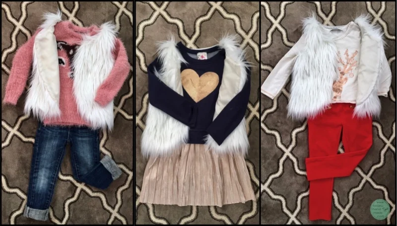 DIY faux fur vest, DIY kids' clothing, trendy kids clothing, trendy toddler clothing, modern kids clothing, modern toddler clothing, cute outfits for kids, trendy outfits for kids, trendy outfits for toddlers, cute outfits for toddlers, fur vest outfits, outfits with furs vests, outfits with vests, kid outfits with vests, vest outfits for toddlers, vest outfits for kids, sew your own clothes, sewing clothes for kids, handmade kids' clothing, handmade toddler clothing, handmade clothes for kids, handmade clothes for toddlers, bidziu handmade bidziuhandmade