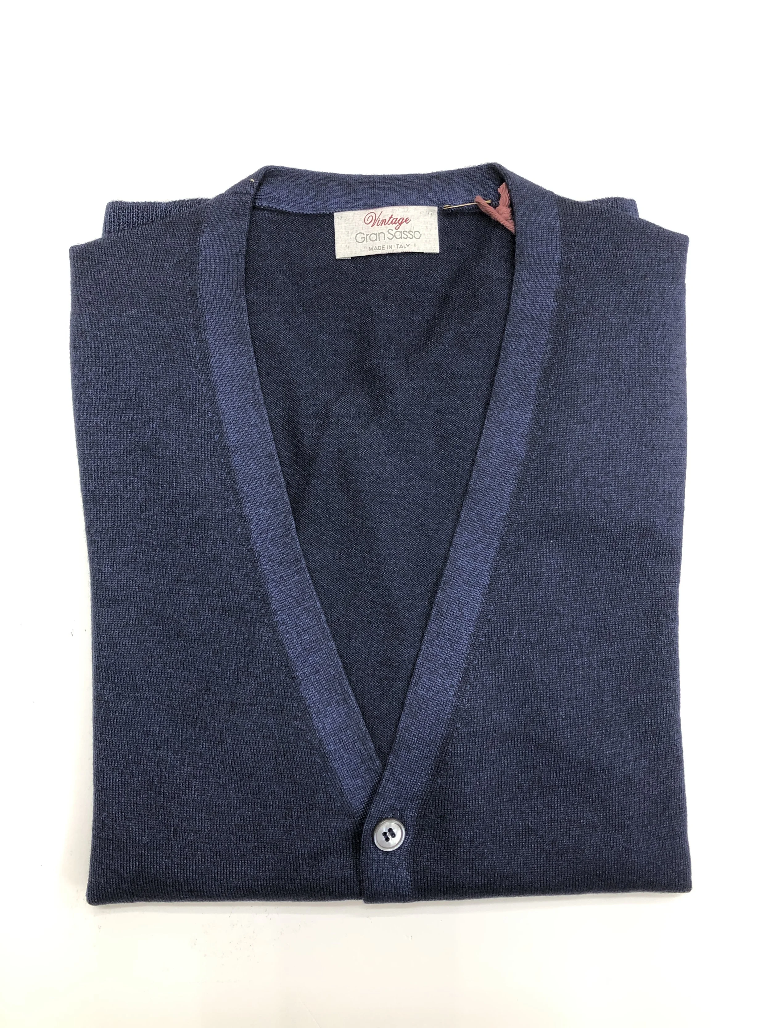 Gran Sasso Cardigan Dark Blue