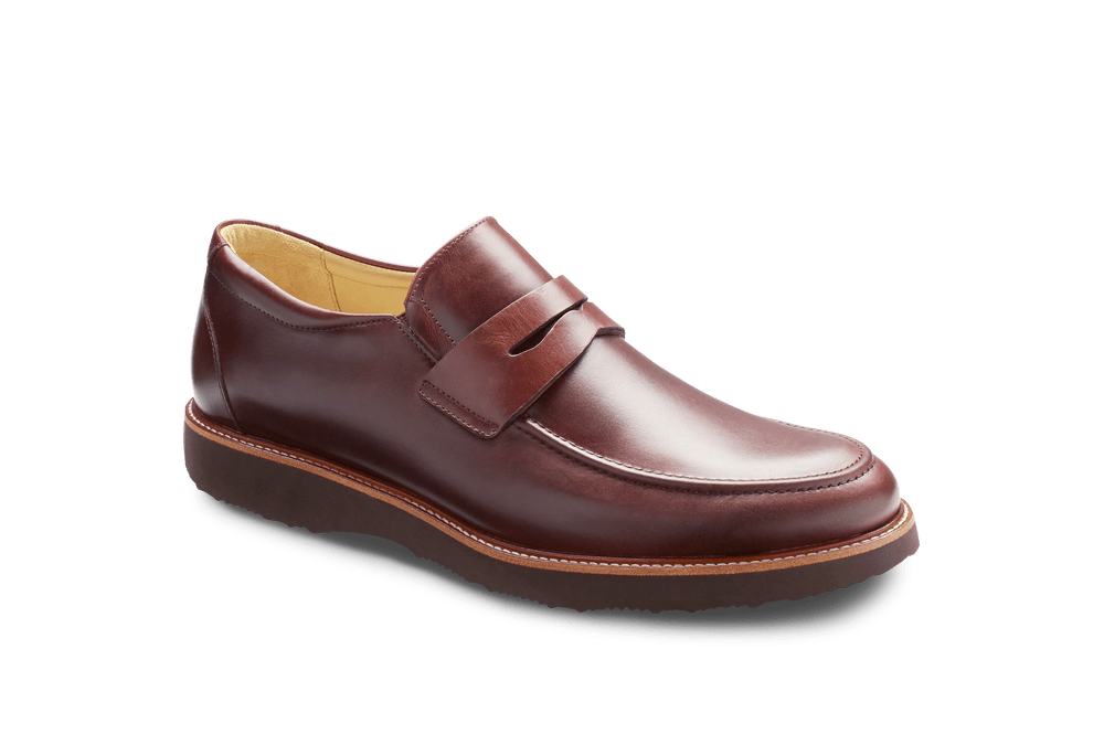 Samuel Hubbard Black Penny Loafer — Harrisons Menswear display picture 1