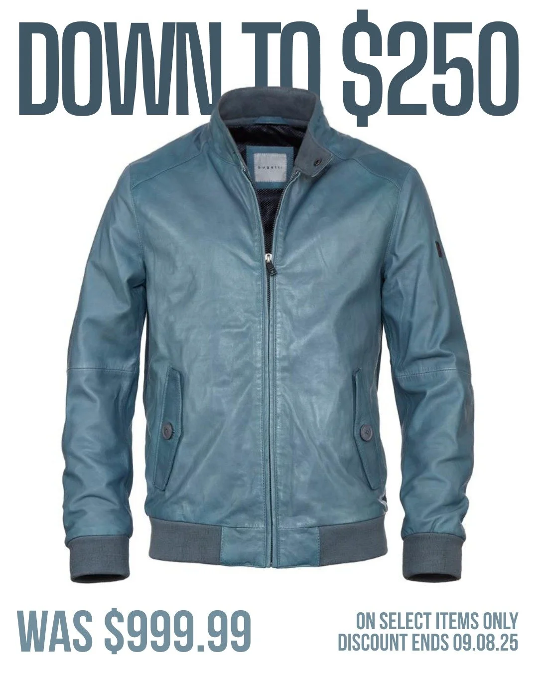🧥🔥 Leather Jackets Down to $250! 🔥🧥

Leather jackets usually retailing at $999.99 down to $250 in a wide range of sizes. The offer ends on the 9th of August.

From effortless suede to classic Napa, a leather jacket is a timeless piece, perfect fo
