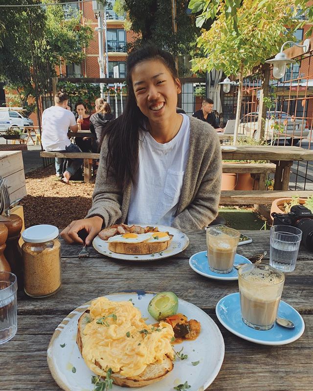 New week, new city, new cafe!
&bull;
&bull;
&bull;
&bull;
&bull;
&bull;
 #aussielifestyle #cafe #adelaide #peterrabbit #brekky #coffee #southaustralia #australia #breakfast #travel #travellife #travellifestyle #downunder #toast #eggs