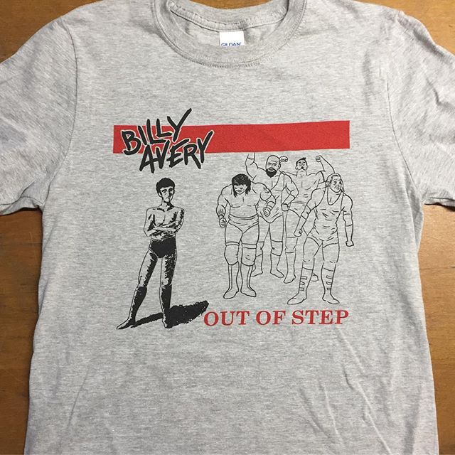 &ldquo;Out of Step&rdquo; two color print for Billy Avery #billyavery #minorthreat #unionscreenprinting