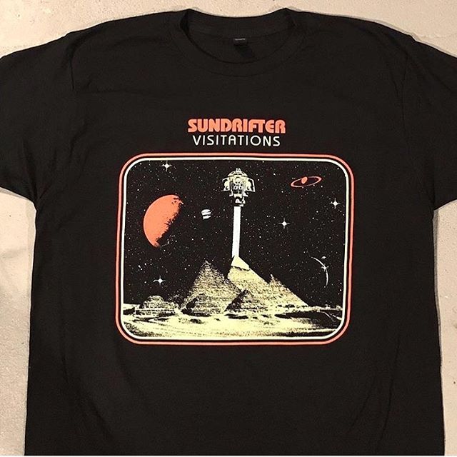 Restocks for @sundrifterbc . Three color print on Tultex tees. Artwork by @branca_studio #sundrifterbc #brancastudio #unionscreenprinting