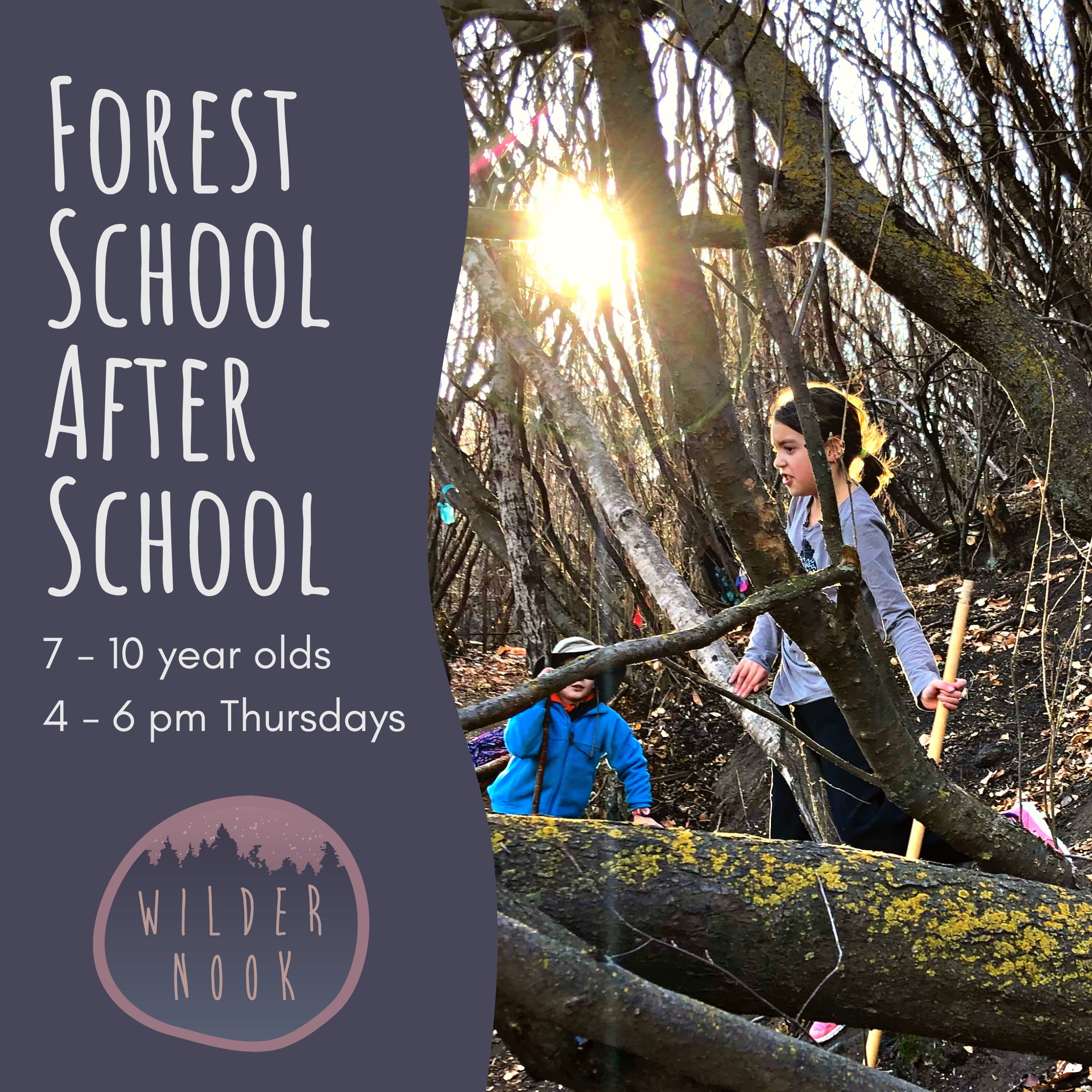 Forest School After School - Approximately 7- 10 yrs old