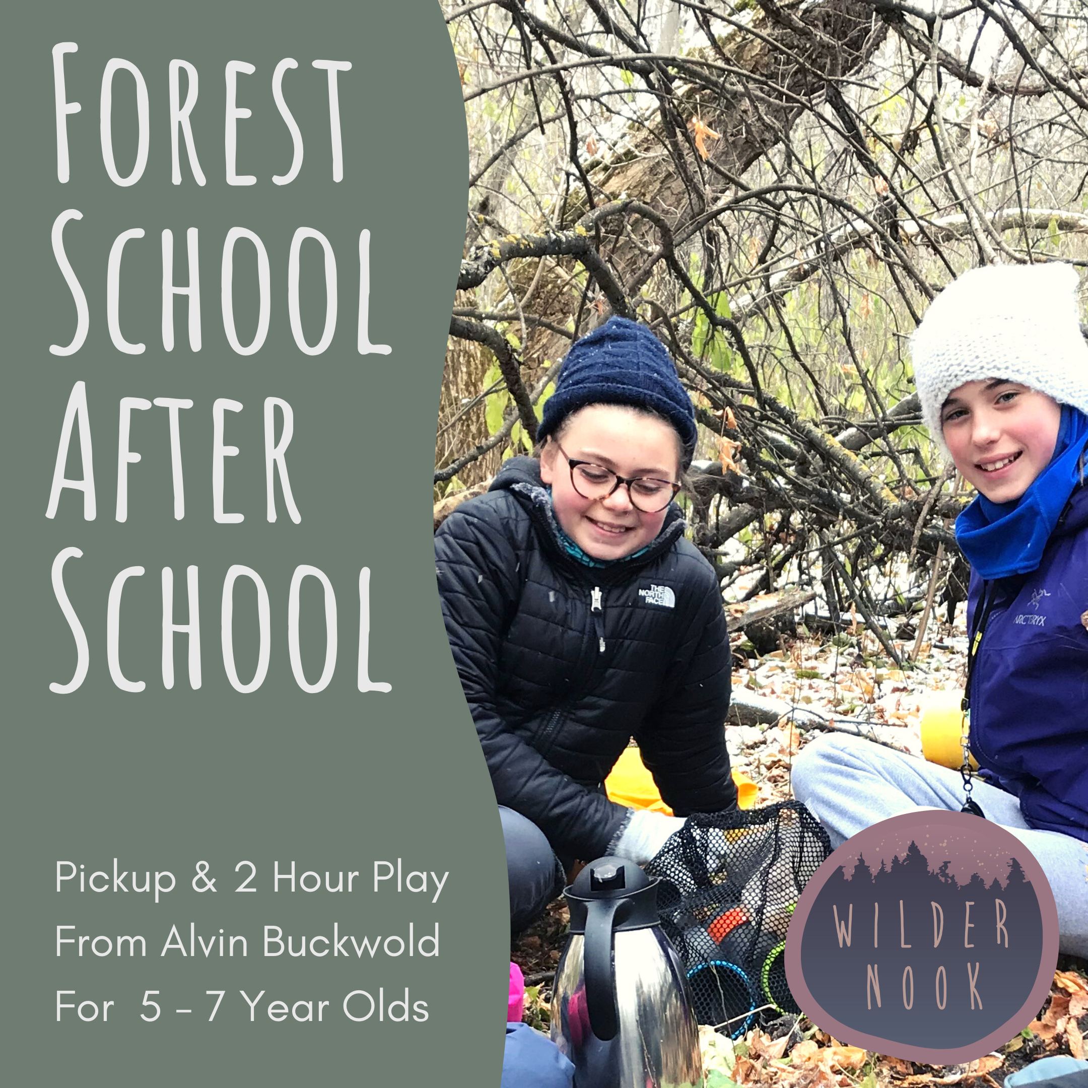 Forest School After School - Alvin Buckwold School Pickup