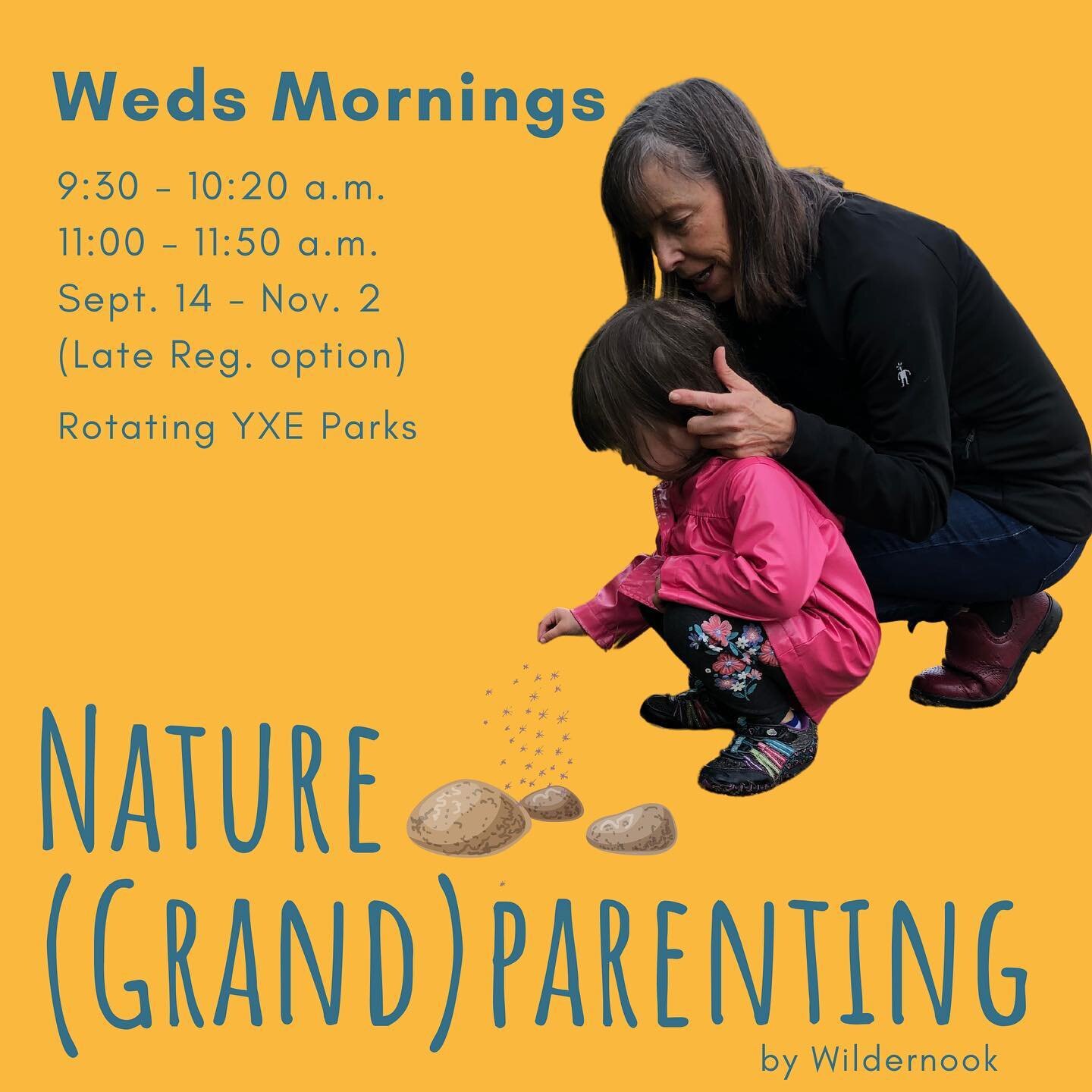 We&rsquo;re back with the very first (and some would say most special) program we&rsquo;ve created - there have been a few!

Nature (Grand)parenting is equal parts playful and meaningful for families who join us for nature learning each week. 

We&rs