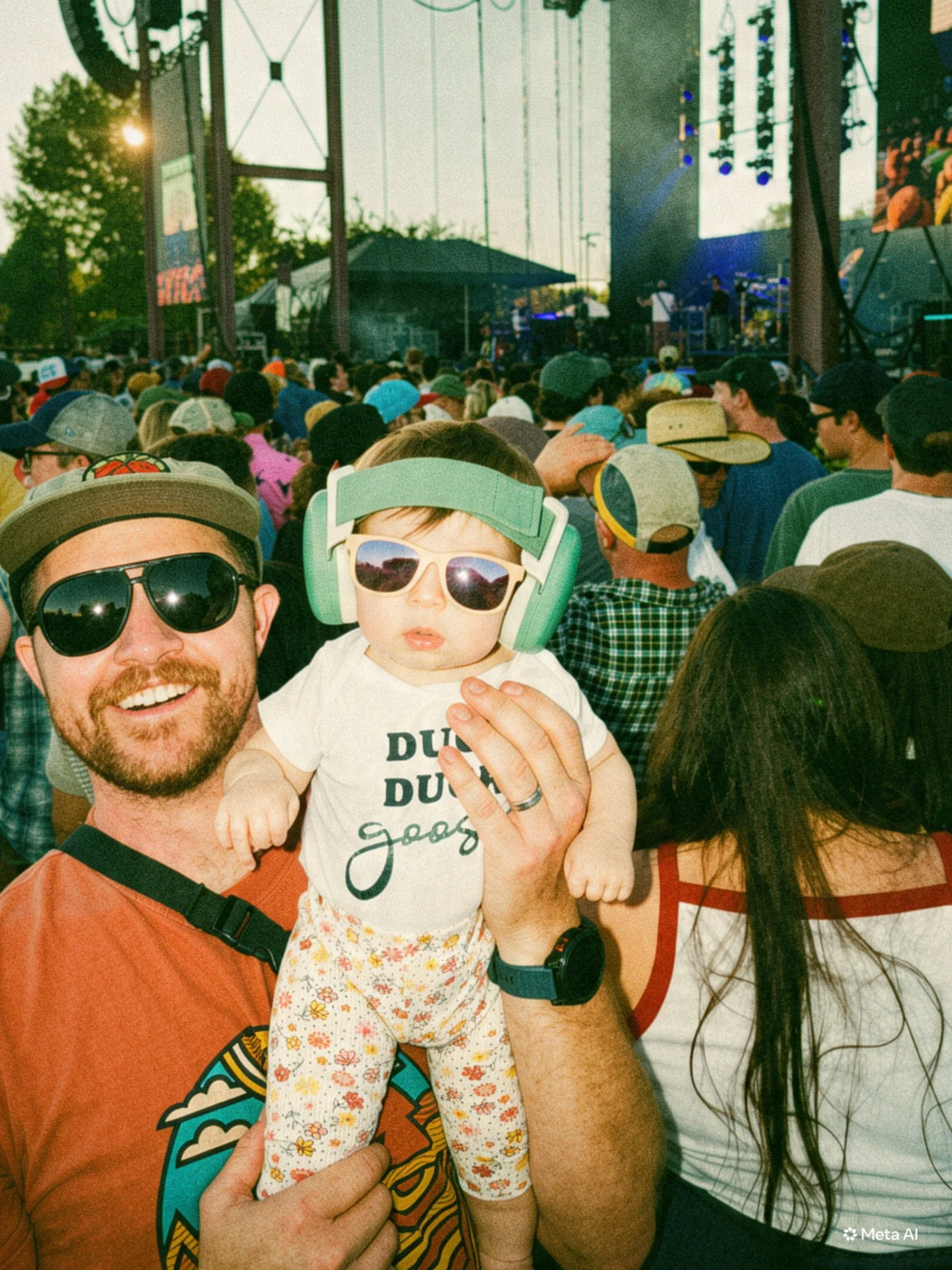 Posted this as a story, and it needs to live on the feed &mdash; I&rsquo;m so in love with the idea that Marlowe is just beginning to love music, and I (we) get to show her everything we love. Dance parties in the living room, tunes at the river, att