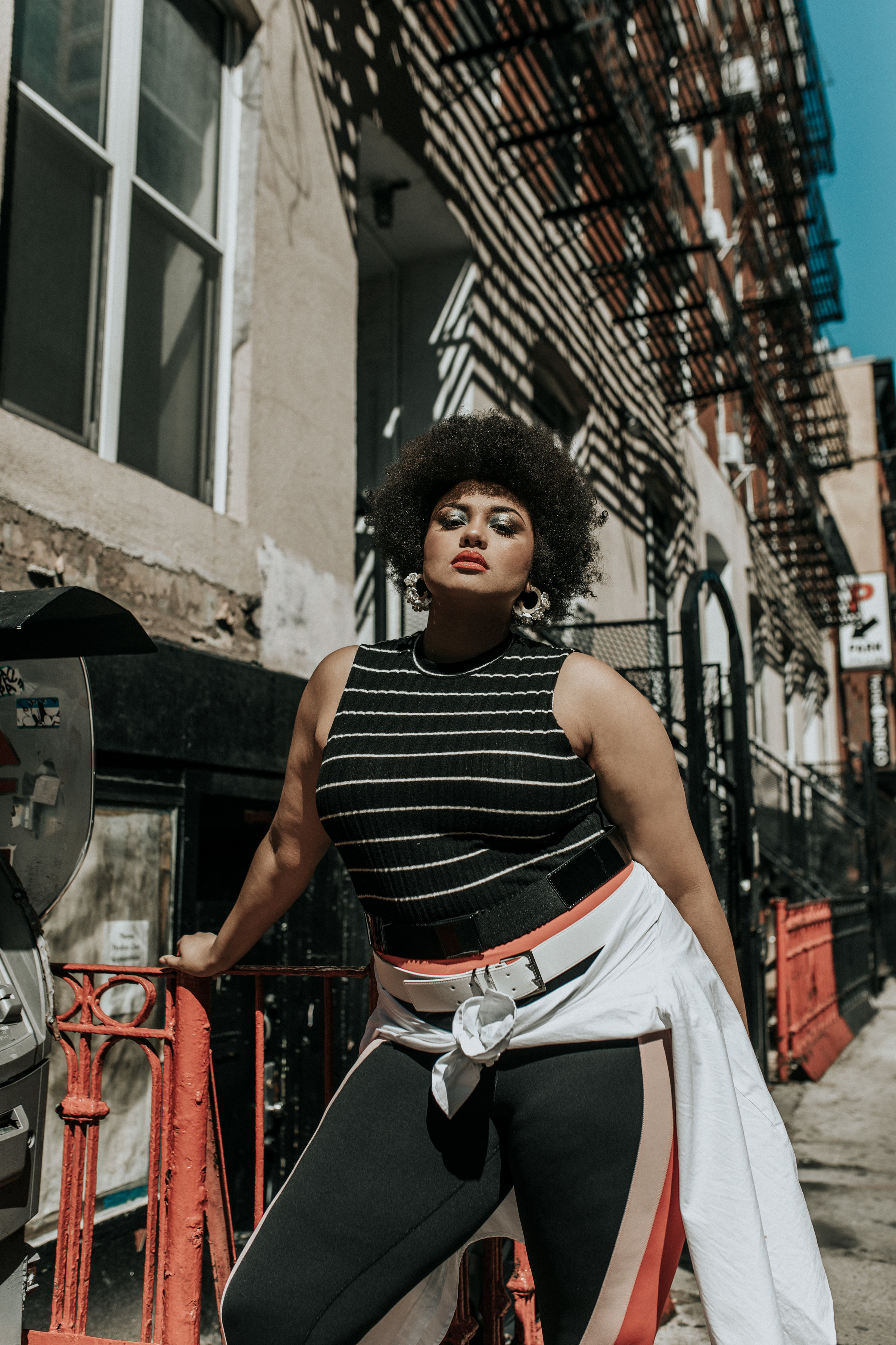 Model: Ariel A. Pierre Louis Styling: Meaghan O'Connor Photography: Lydia Hudgens Makeup: Slater Stanley