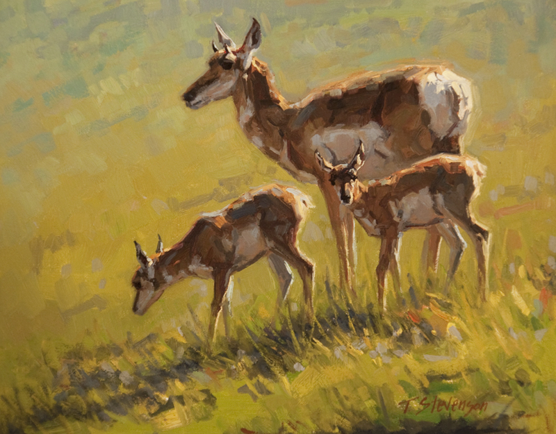 Their First Spring 11x14 $1200.jpg