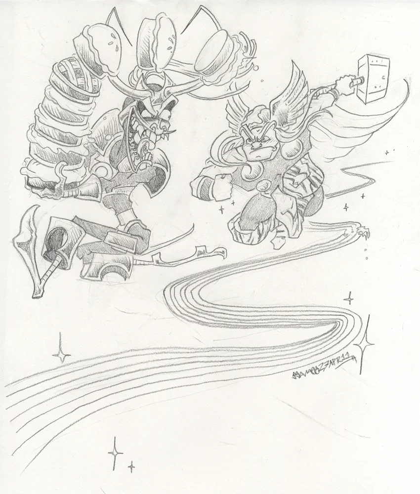 "Thor and Loki", 2011