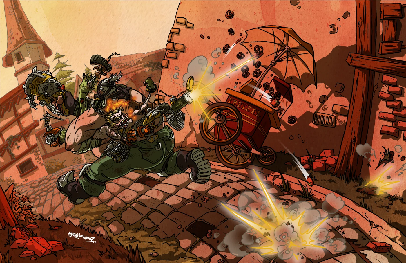 "Roadhog and Junkrat", 2018