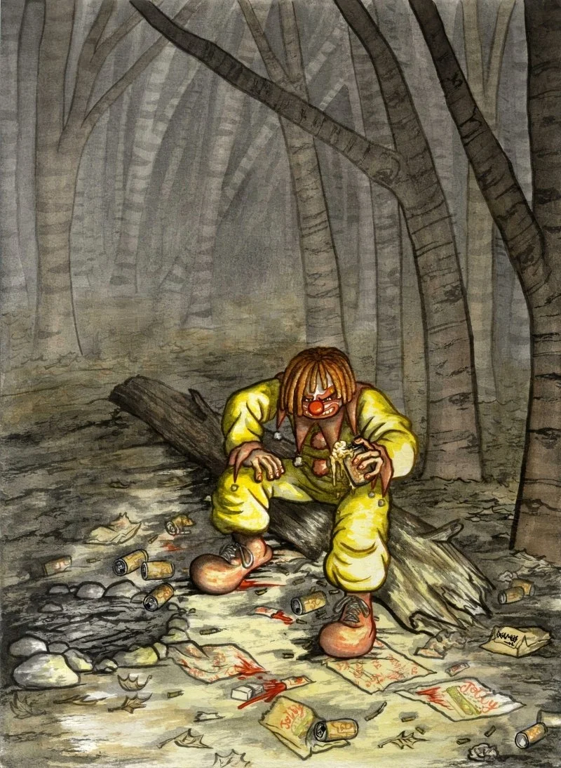 "The Big Cheese", 2026, Variant Cover for Issue 2 of "Welcome to Pleasant Falls" from AntiHeroVerse Comics