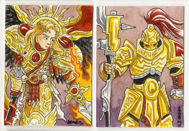 "Sanguinius" and "Adeptes Custodes", 2023