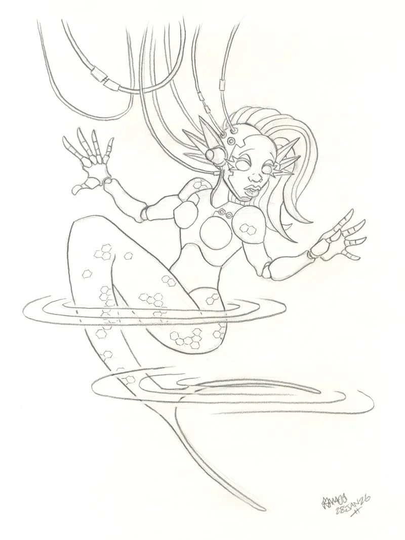 "Cyberpunk Mermaid", 2026