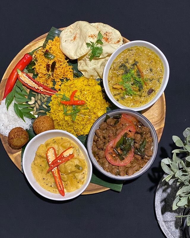 Dinner Plans? It&rsquo;s Friday night, wine and a feast sounds divine. Our Sri Lankan dinners are a massive pleaser, like our vegan/vegetable dinner pack. 
We have two seatings available 5:30pm or 7pm Thursday Friday Saturday. Takeaway is also availa
