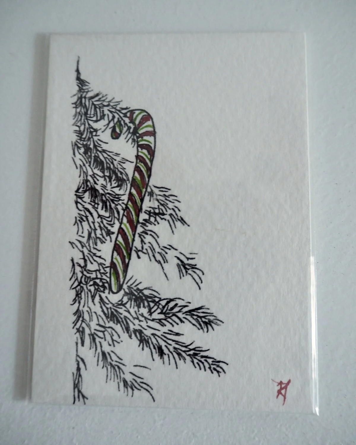 GOST_Kylie Fogarty_Candy Cane ACEO.jpg